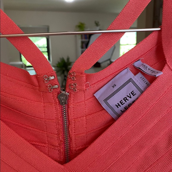 Herve Leger Women’s Pink Dress XS - Picture 3 of 3